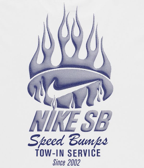 Nike SB Tee T-Shirt (white black)