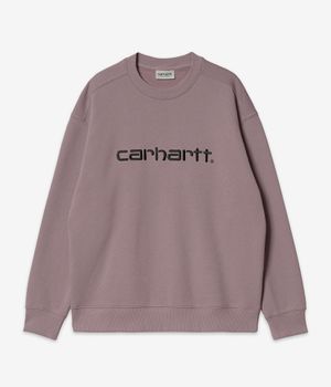 Carhartt WIP W' Basic Sweatshirt women (earthy pink black)