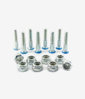 Shortys 1" Bouten pakket (blue) Flathead (countersunk) Phillips
