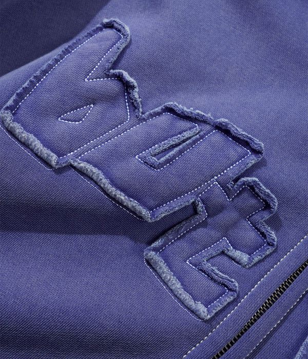 Butter Goods Mineral Wash Zip-Hoodie (prussian)