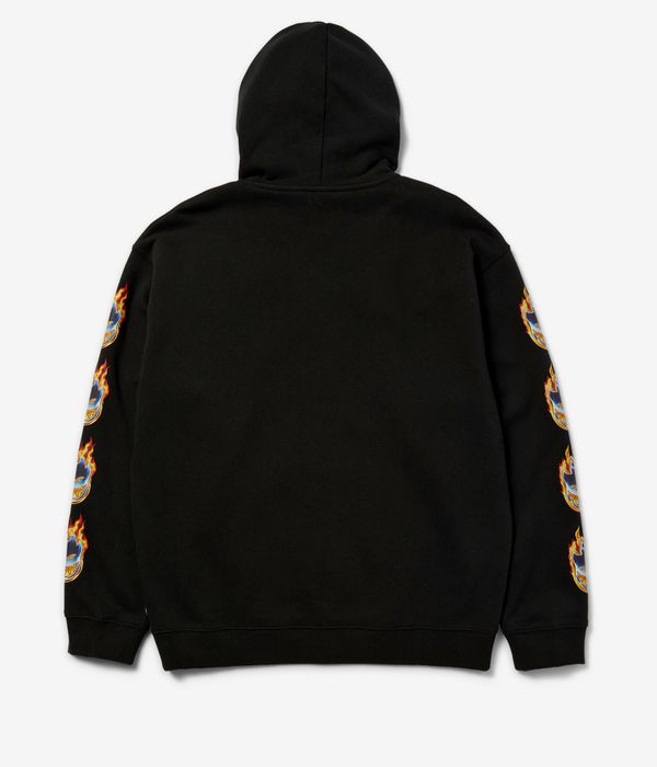 HUF x Spitfire Chrome Head Zip-Hoodie (black)
