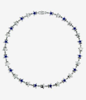 Twojeys Enameled Stars necklace (silver)