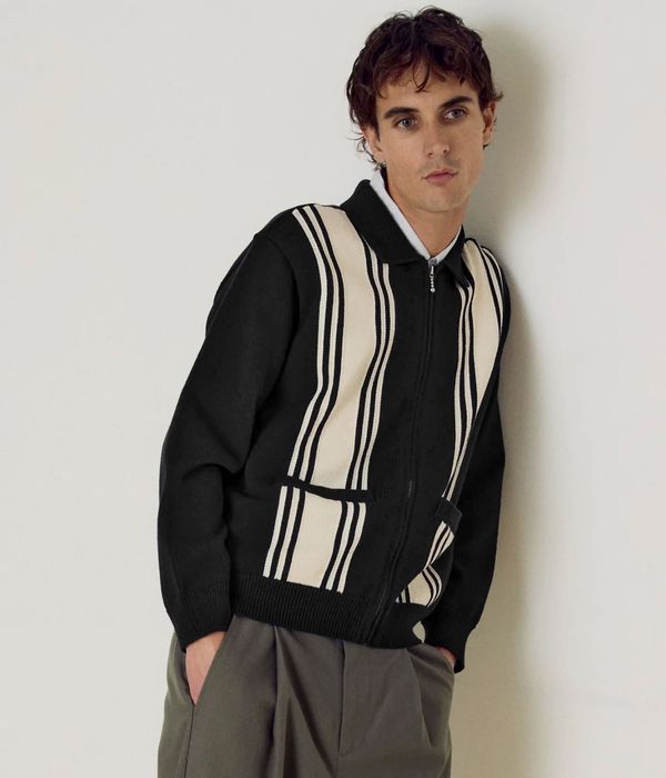 Obey Matt Zipper-Sweatshirt (black multi)