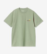 Carhartt WIP American Script Organic T-Shirt (pale olive)