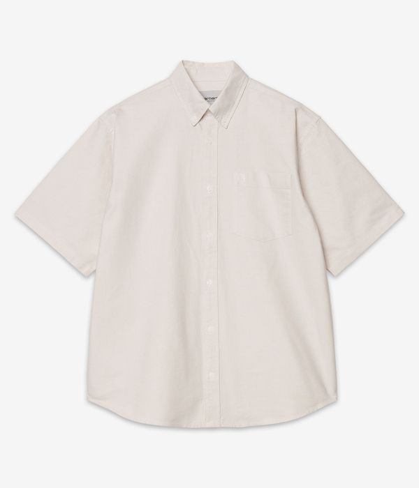 Carhartt WIP Braxton Oxford Shirt (fleur de sel wax)