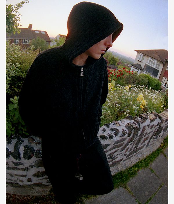 Yardsale Dreamer Chenille Sudadera con cremallera (black)