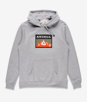 Anuell Crator Mons Organic Hoodie (heather grey)