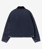 Carhartt WIP W' OG Detroit Organic Dearborn Jacket women (dark navy black stone canvas)