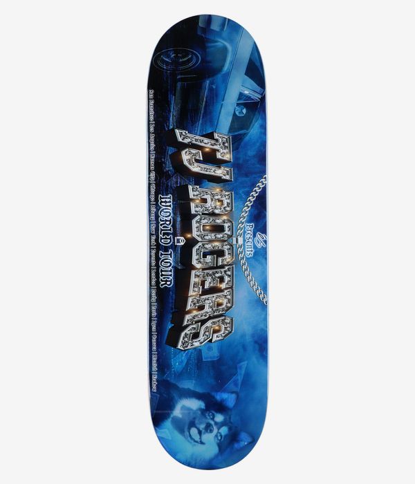 Sk8Mafia Tj Rogers World Tour 8.25" Skateboard Deck (multi)