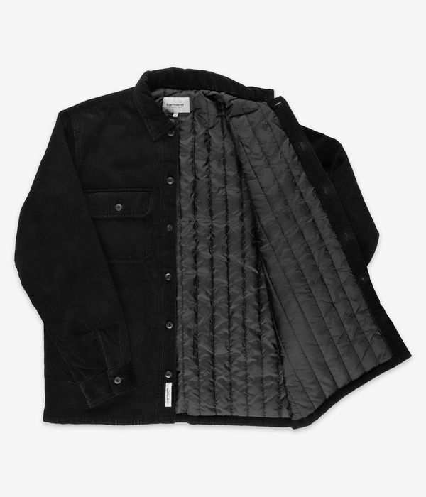 Carhartt WIP Whitsome Corduroy Shirt Jacke (black)