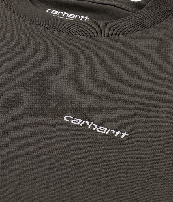 Carhartt WIP Script Embroidery T-shirt (cypress white)