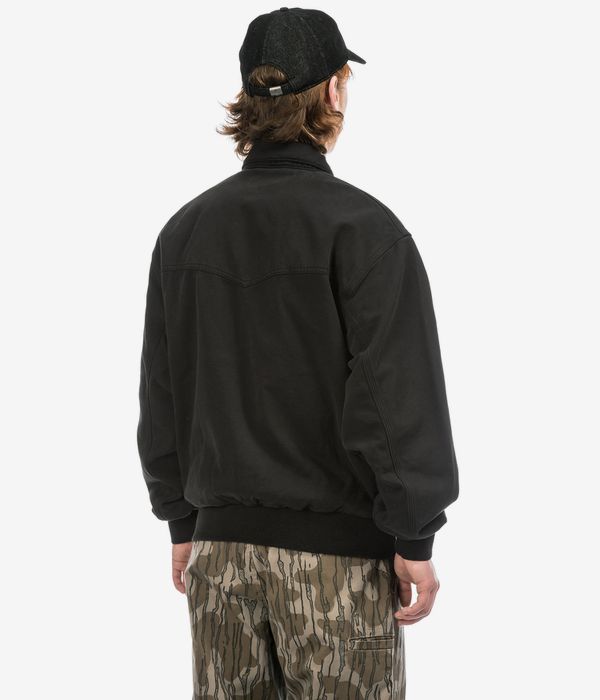 Carhartt WIP OG Santa Fe Dewey Jacket (black garment dyed)