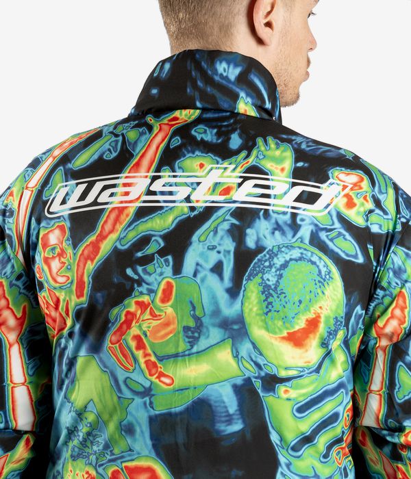 Wasted Paris Fusion Puffer Jacket (black)