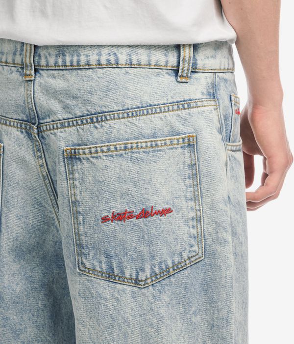 skatedeluxe Script Jeans (light stone washed)