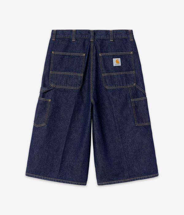 Carhartt WIP Double Knee Pant Shorts (blue rinsed)