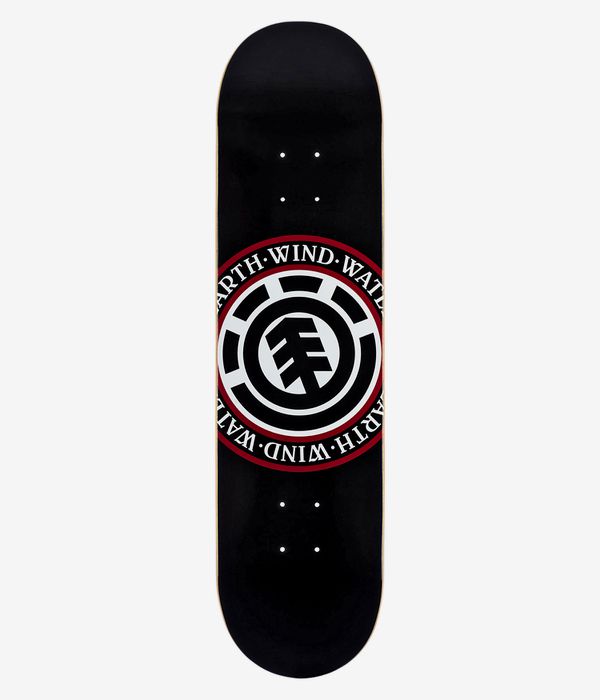 Element Seal 8" Skateboard Deck (black)