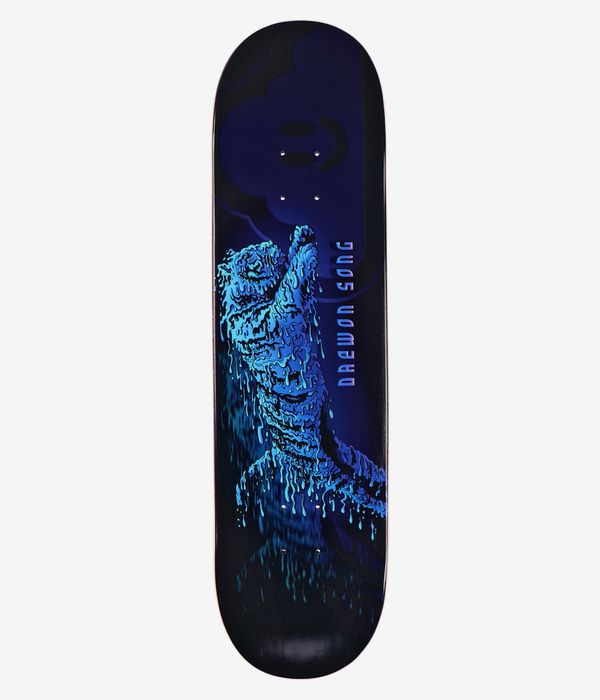 Thank You Song Tiger Drip 8.25" Skateboard Deck (black)