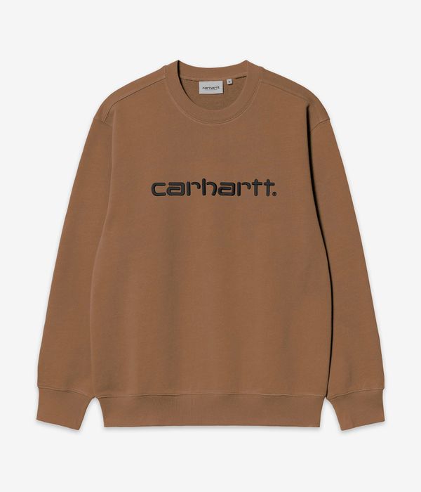 Carhartt WIP Basic Sweatshirt (wip h brown black)