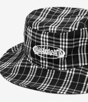 Wasted Paris Yard Tartan Safari Hut (black white)