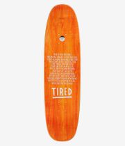 Tired Skateboards Double Vision Shaped 8.75" Planche de skateboard (white)