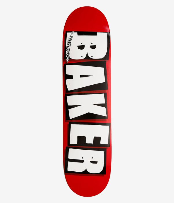 Baker Team Brand Logo 8.125" Deska do deskorolki (white)