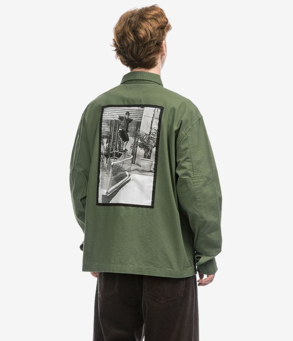 Vans Skate Atiba Haze Military Overshirt Koszula (pine forest)