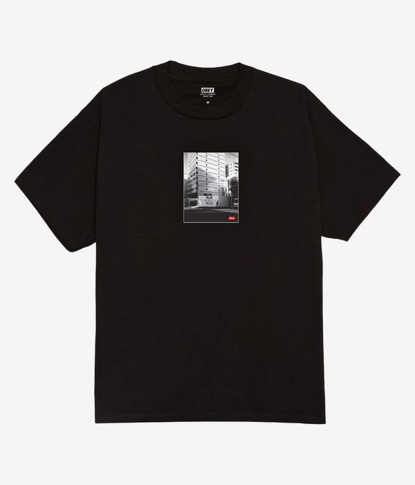 Obey Osaka Photo T-Shirt (black)