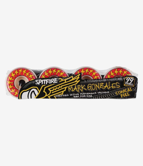 Spitfire Formula Four Gonz Birds Conical Full Roues (natural) 54 mm 99A 4 Pack