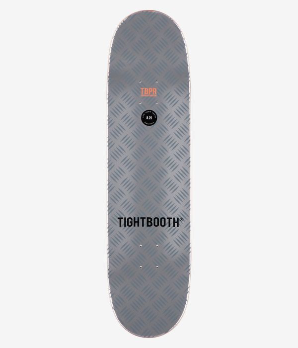 Tightbooth Logo 8.25" Skateboard Deck (silver)