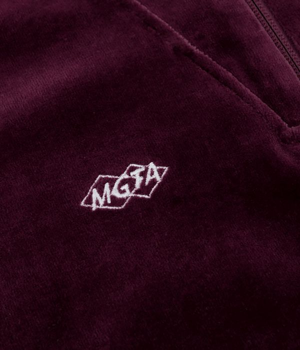 Magenta Retro Highneck Sweatshirt (purple)