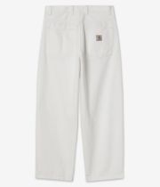 Carhartt WIP Brandon Pant Cotton Smith Jeans (white rinsed)