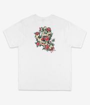 Santa Cruz Screaming Rose Flash T-Shirt (white)