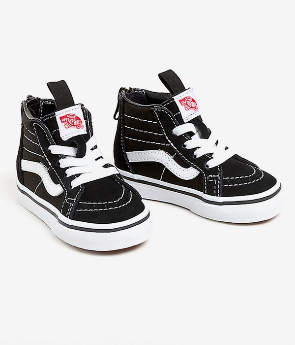 Vans TD Sk8-Hi Zip Chaussure kids (black white)