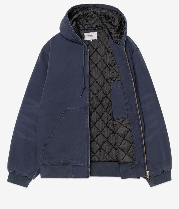 Carhartt WIP OG Active Organic Dearborn Kurtka (dark navy stone canvas)