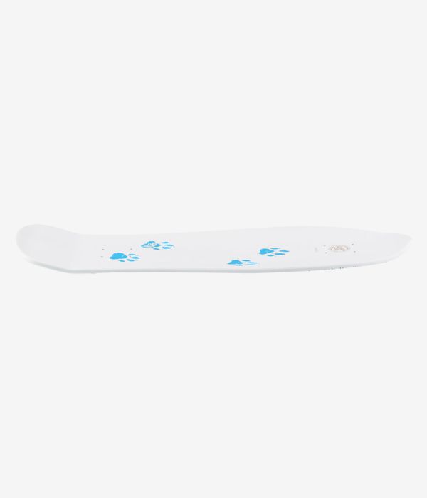 Santa Cruz Dressen Pup Reissue 9.5" Skateboard Deck (white)