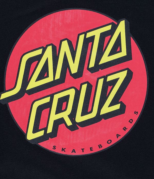 Santa Cruz Classic Dot Bluzy z Kapturem women (black)