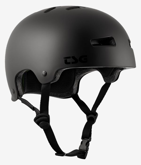 TSG Evolution-Solid-Colors Helmet (satin dark black)