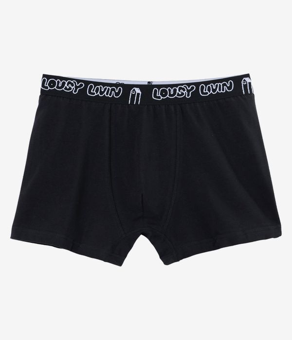 Lousy Livin Boxerbriefs Boxer (black) pacco da 2