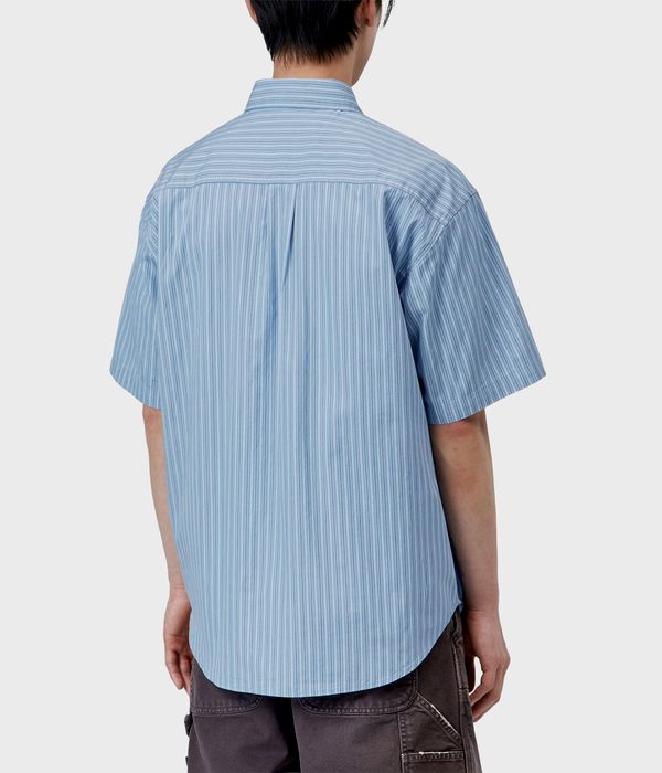 Carhartt WIP Keene Shirt (stripe curacao)