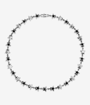 Twojeys Black Enameled Stars halsketting