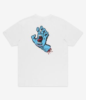 Santa Cruz Screaming Hand Chest T-Shirt (white)