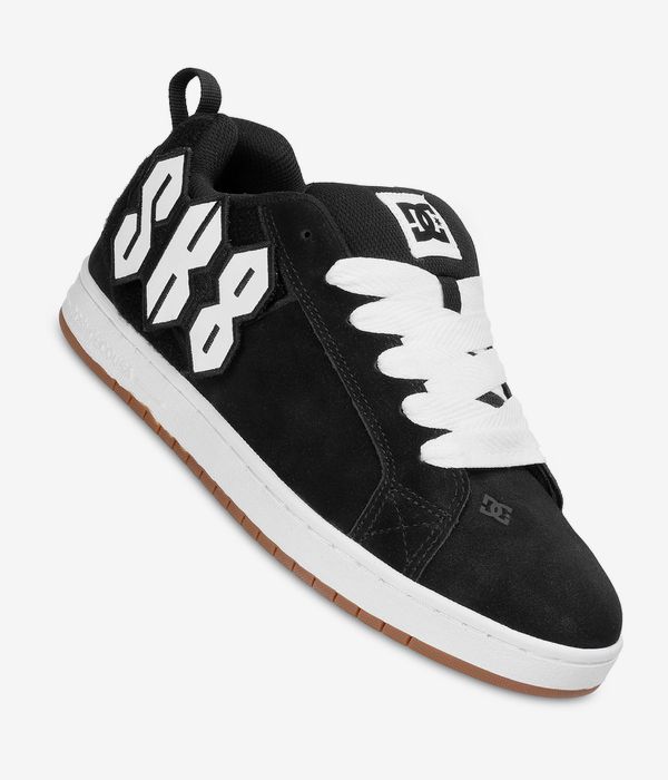 DC x skatedeluxe Court Graffik SE Shoes (black black white)