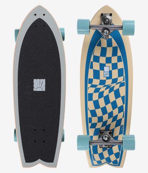 Long Island Checker 30" (76,2cm) Surfskate Cruiser (blue 262)