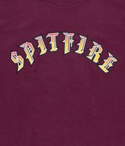 Spitfire Old E Fade Fill T-Shirt (maroon)
