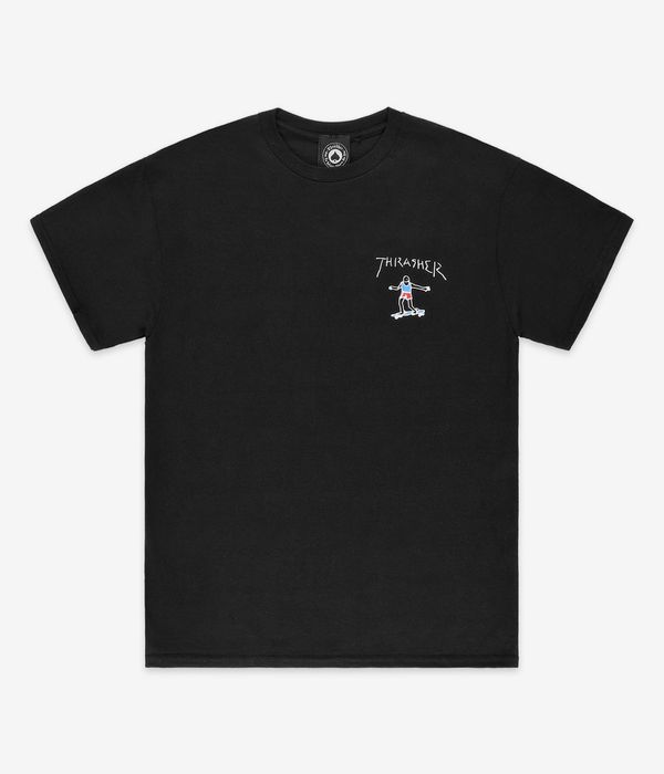 Thrasher Gonz Mini Logo T-Shirt (black)