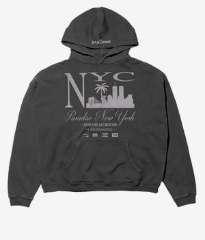 Paradise NYC God's Playground Felpa Hoodie (vintage black)