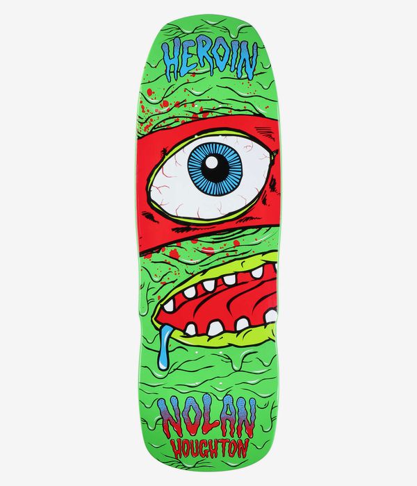 Heroin Skateboards Nolan Mutation 10.1" Planche de skateboard (green)