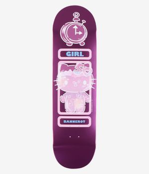 Girl x Hello Kitty 50th Anniversary Bannerot 8.5" Skateboard Deck (red)