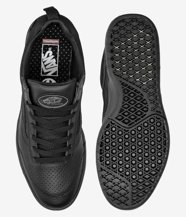 Vans Skate Zahba Leather Shoes (blackout)