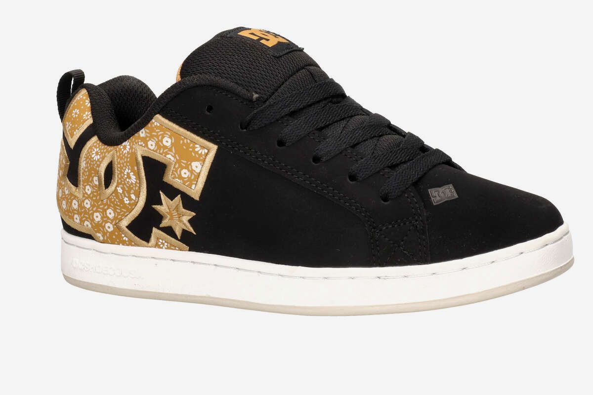 DC Court Graffik Shoes women (black gold)